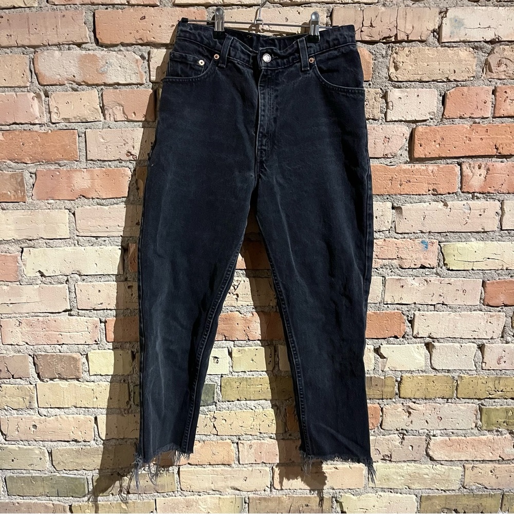vintage 550 black Levi’s jeans - 28”